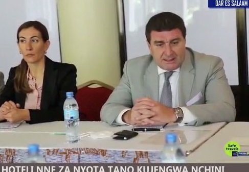 От репортаж на танзанийската телевизия разбрахме за посещението на кандидат