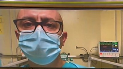 Д-р Милен Шопов показа каква е ситуацията в отделението му.
Началникът