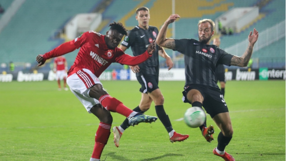 ЦСКА София отново загуби нелепо от украинския Зоря Луганск този