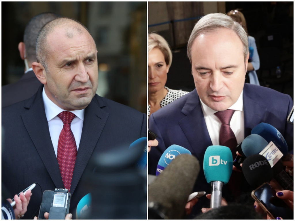 Единственият диспут между кандидатите за президент Румен Радев и Анастас