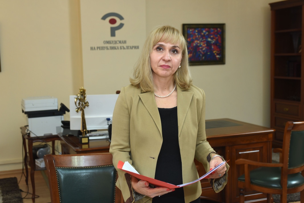 Омбудсманът Диана Ковачева изпрати писмо до служебния премиер Стефан Янев,