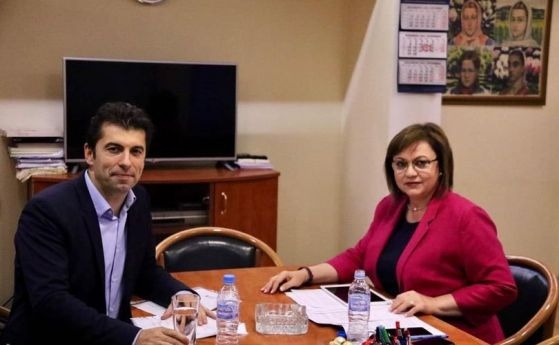 С Кирил Петков обсъдихме следващите стъпки в преговорите за съставяне