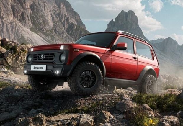 Обновената Lada Niva Bronto фабричната офроуд версия на класическата Niva