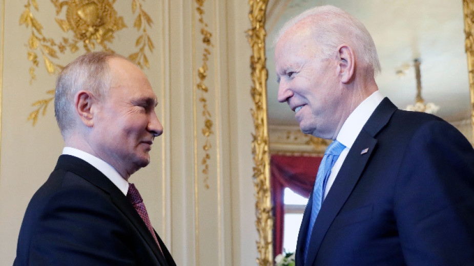 Започнаха преговорите между президентите на САЩ Джо Байдън и Русия
