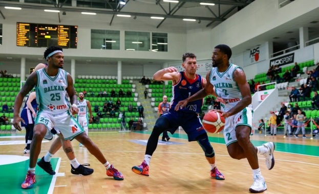 Отборът на Балкан записа трета победа в Балканската лига след