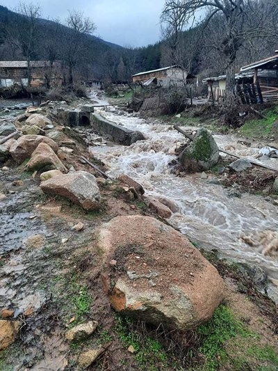 Бедствено положение е обявено в община Гърмен заради обилните валежи