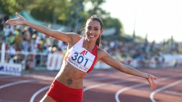 Ивет Лалова най бързата бяла жена в света гостува на