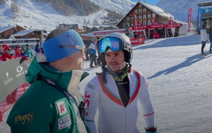 Звездата на българските алпийски ски Алберт Попов записа личен рекорд
