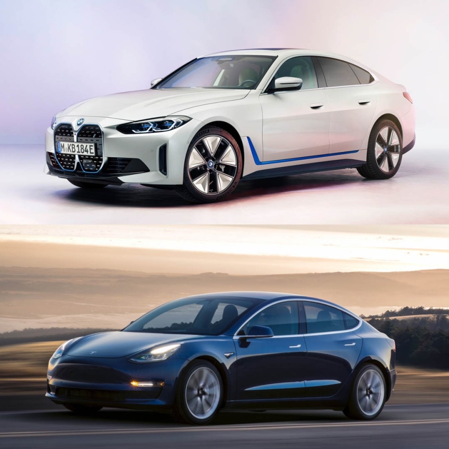 BMW i4 се изправя срещу Tesla Model 3