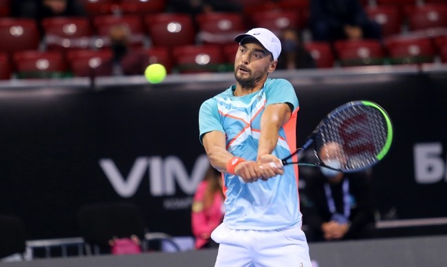 Втората ракета на България в мъжкия тенис Димитър Кузманов отпадна