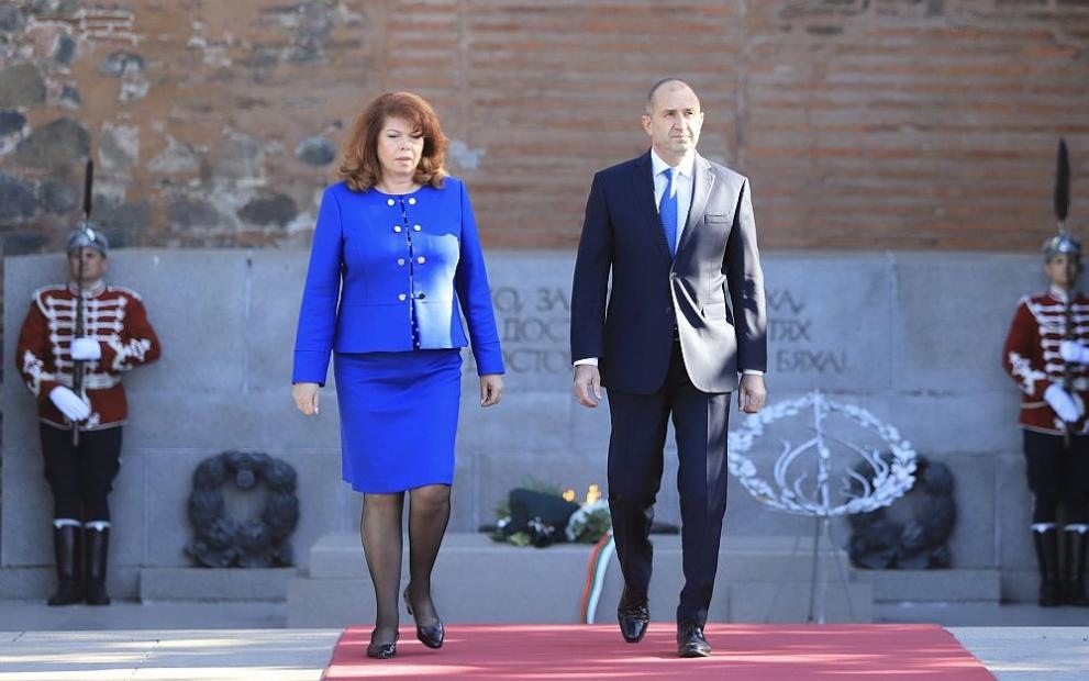 На тържествена церемония в Народното събрание президентът Румен Радев и