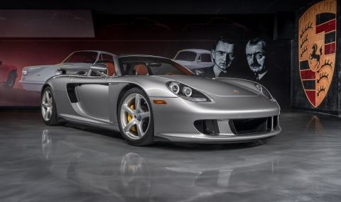 Сиво Porsche Carrera GT от 2005 година постави рекорд след