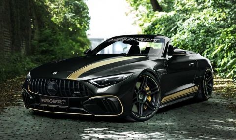 Mercedes SL AMG дебютира в края на изминалата година и