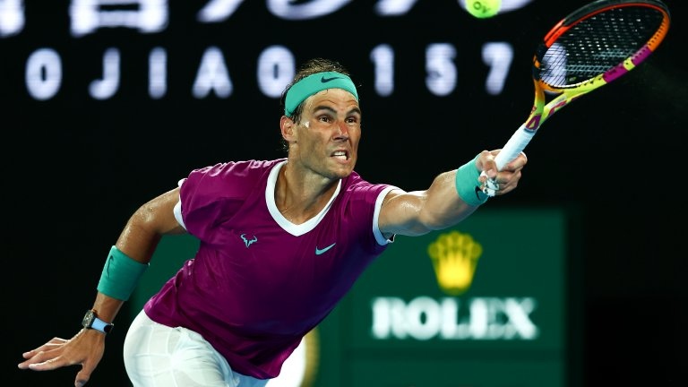 Рафаел Надал който спечели рекордната 21 ва титла от Големия шлем