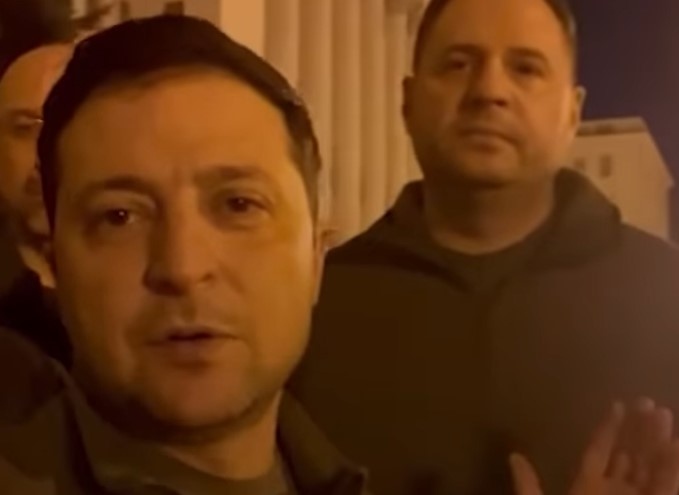 Украинският президент Володимир Зеленски публикува в канала си в Телеграм