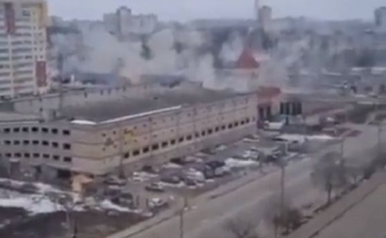 Площад Свобода един от най големите в Европа беше обстрелван съобщи