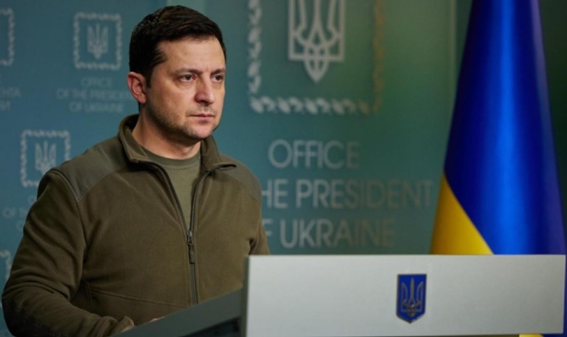 Украинският президент Володимир Зеленски заяви че Русия трябва да спре