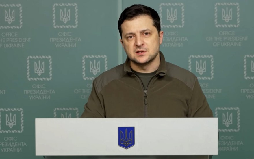 Президентът на Украйна Володимир Зеленски заяви в телефонен разговор с