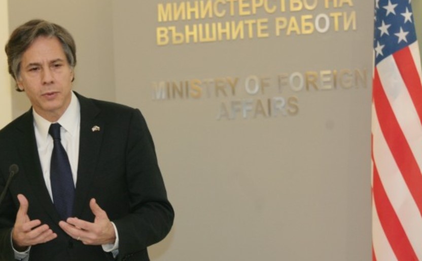По случай 3 март държавният секретар на САЩ Антъни Блинкен изпрати