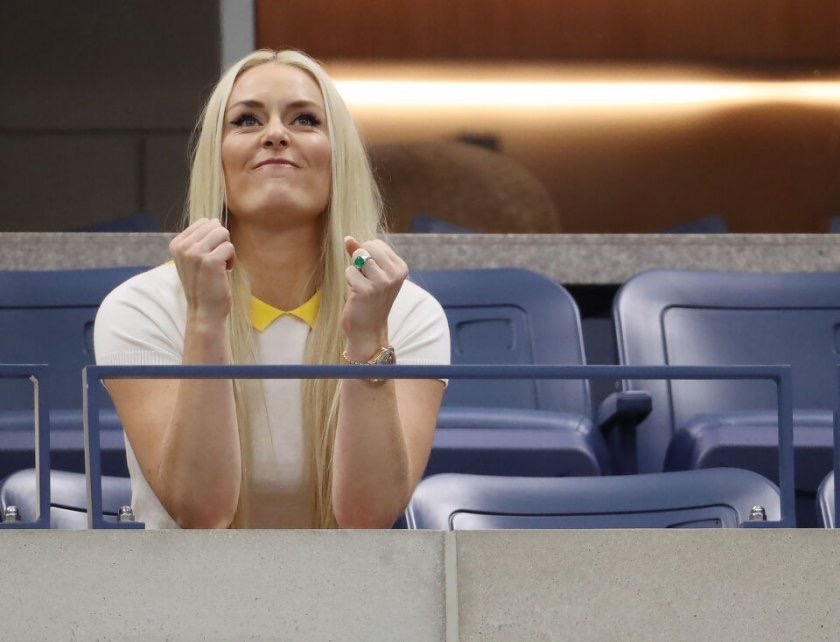 Легендата на алпийските ски Линдзи Вон за пореден път показа