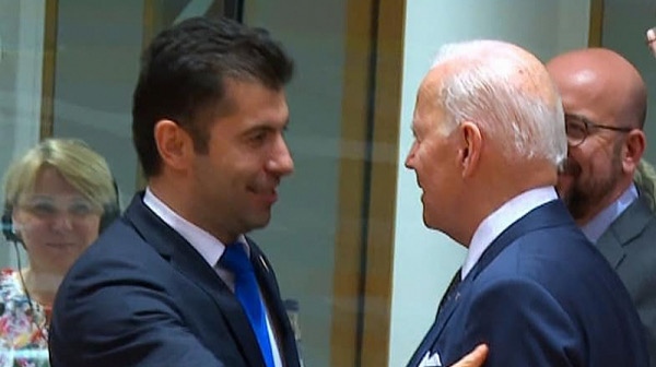 Премиерът Кирил Петков е обсъдил с президента на Съединените щати