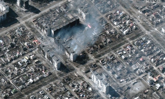 Град Мариупол се превърна в символ на военната съпротива и