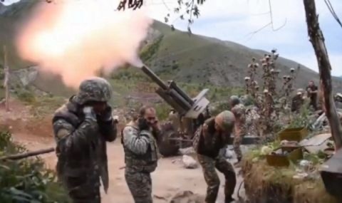 Азербайджанската армия е навлязла в зоната на отговорност на руския