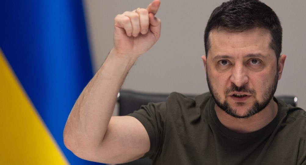 Украинският президент Володимир Зеленски обвини днес Русия в извършване на