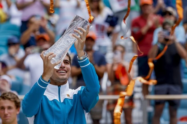 Испанският тийнейджър Карлос Алкарас спечели титлата от турнира по тенис