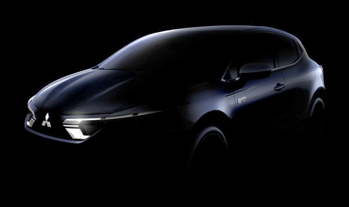 Mitsubishi показа първата снимка на възроденият Colt и разкри малко
