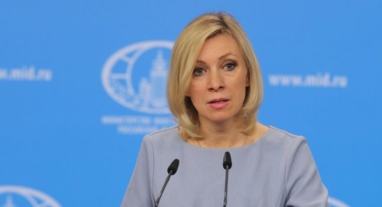 Говорителката на руското външно министерство Мария Захарова заяви че украинският