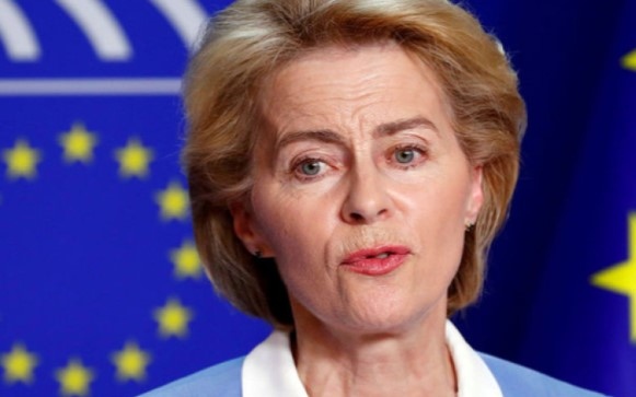 Председателят на Европейската комисия Урсула фон дер Лайен отбеляза в