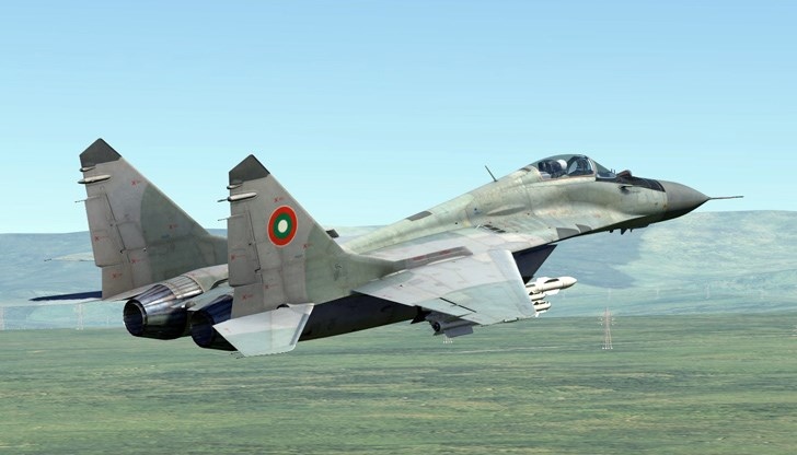 Вчера следобед 11 май дежурните изтребители от авиобаза Граф Игнатиево