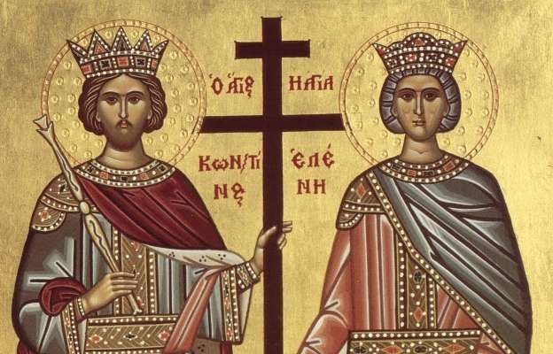Православната църква почита Светите равноапостоли Константин и Елена Църковният празник