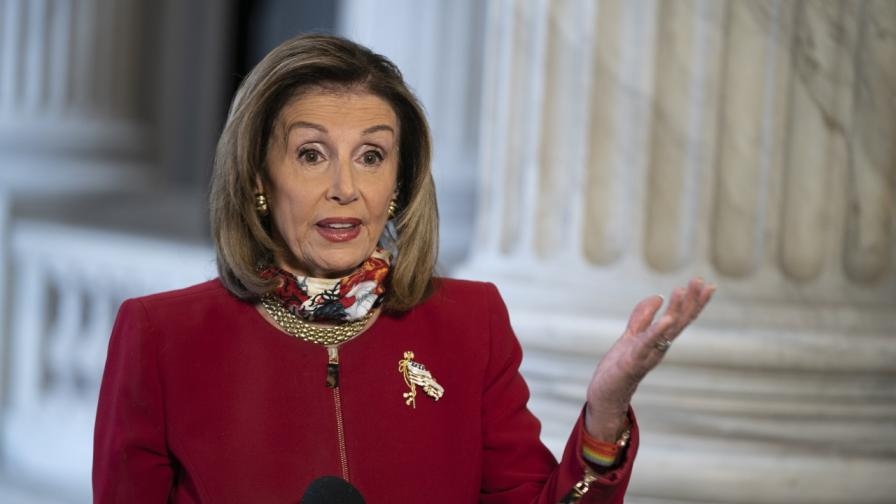 Председателят на Камарата на представителите на САЩ Нанси Пелоси няма