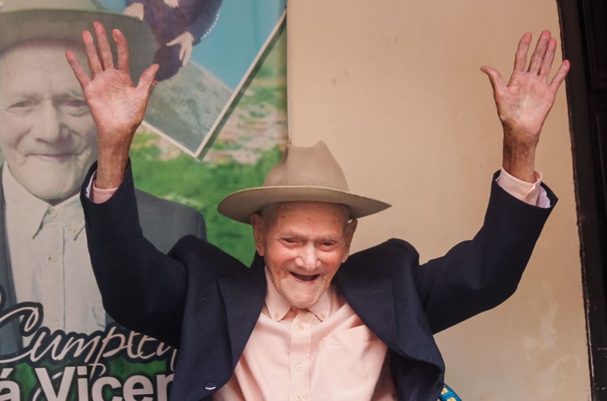 Венецуелецът Хуан Висенте Мора който беше обявен за най възрастния жив