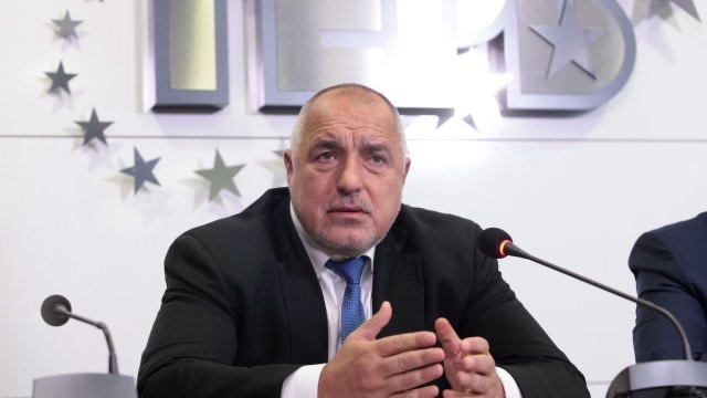 Лидерът на ГЕРБ Бойко Борисов изрази мнение, че при сегашната