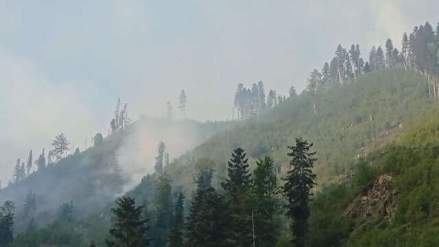 На четвъртия ден след пламване на пожарите над Рилския манастир