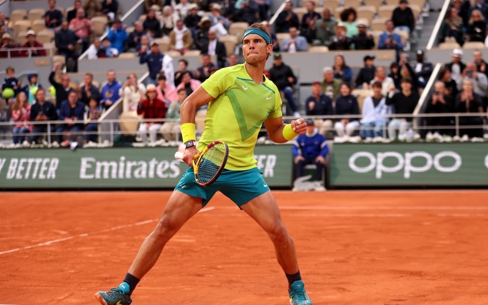 Носителят на рекордните 21 титли от Големия шлем Рафаел Надал