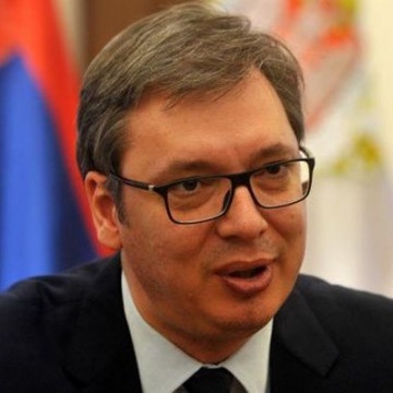 Президентът на Република Сърбия Александър Вучич на среща с посланика