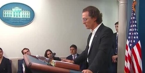 Американският актьор Матю Макконъхи с емоционален апел за промяна на