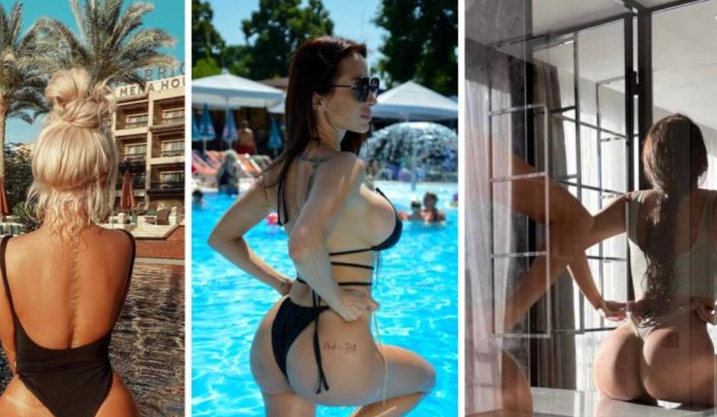 С настъпването на горещите дни ВИП дупета заляха социалните мрежи Моника