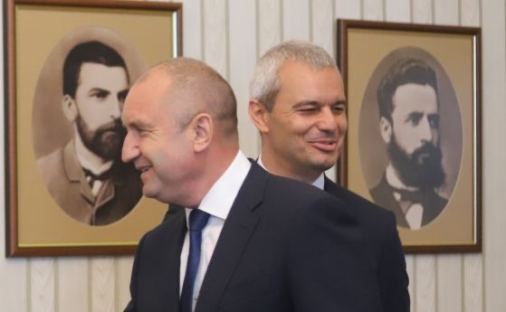 Президентът Румен Радев се среща с представители на парламентарната групи