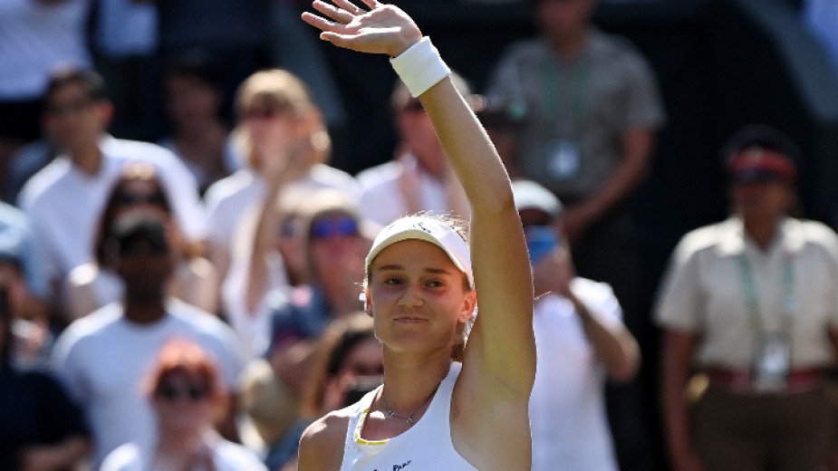 Казахстанката Елена Рибакина спечели титлата от Уимбълдън след като победи