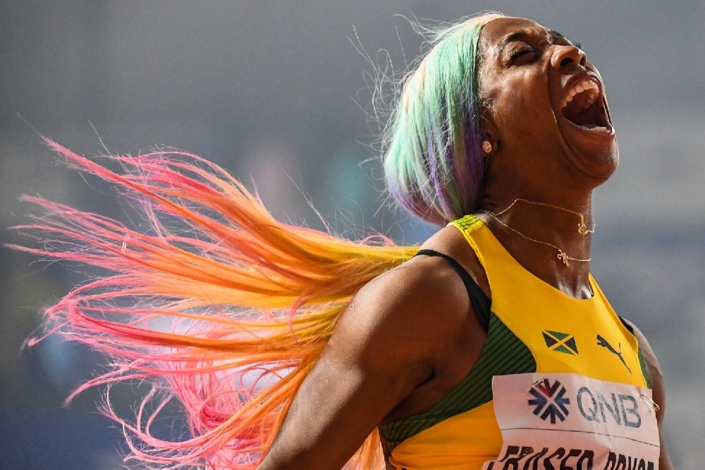 Двукратната олимпийска шампионка Шели-Ан Фрейзър-Прайс от Ямайка спечели пета световна
