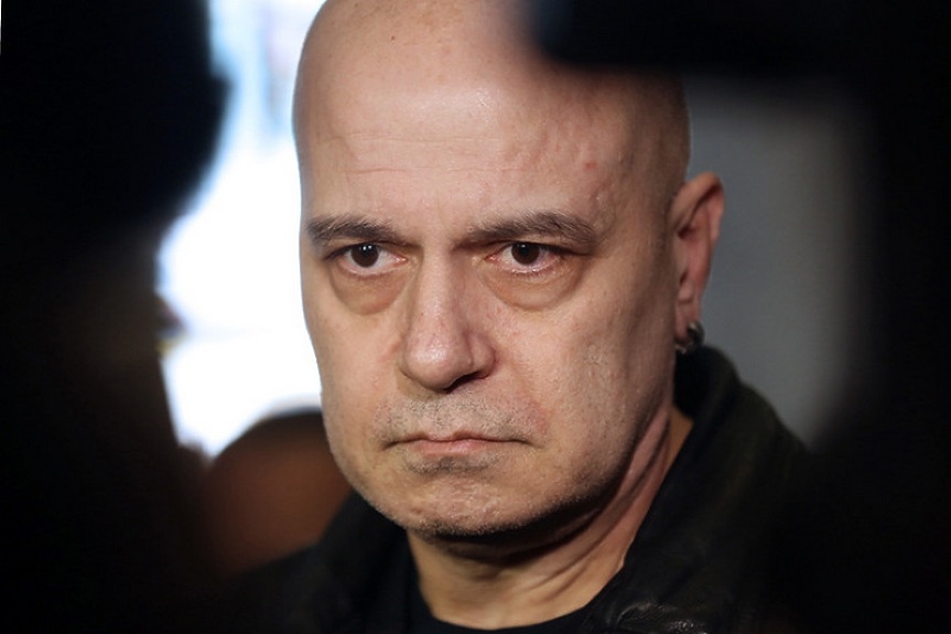 Телевизионният водещ Слави Трифонов и лидер на партията Има такъв