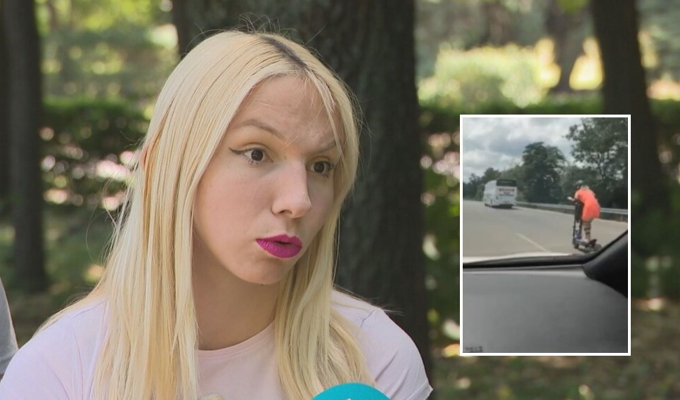 Глоба за момичето което кара със 120 километра в час