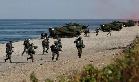 Започнаха най мащабните военни учения на Китай около Тайван като демонстрация