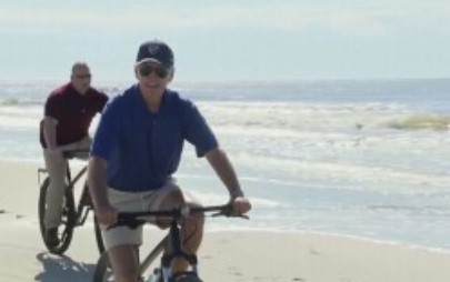 Президентът на Съединените щати Джо Байдън бе заснет по време