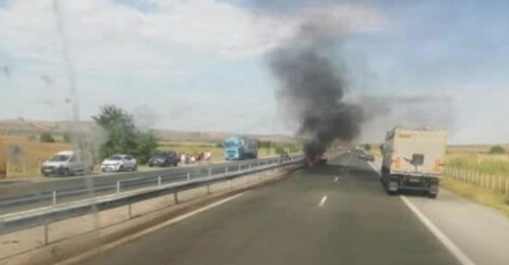 Катастрофа затвори АМ Тракия при 264 км в посока Бургас По